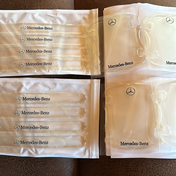 Rubber M- Benz Scratch protectors carbon fiber 4 door. - Picture 2 of 3